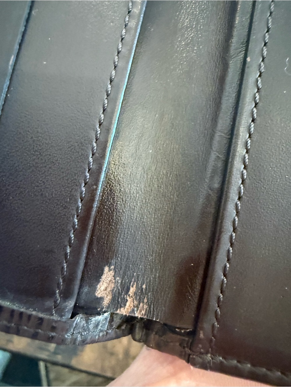 Louis Vuitton Dark Purple/Gray Elise Epi Wallet SP0032 - Picture 9 of 9